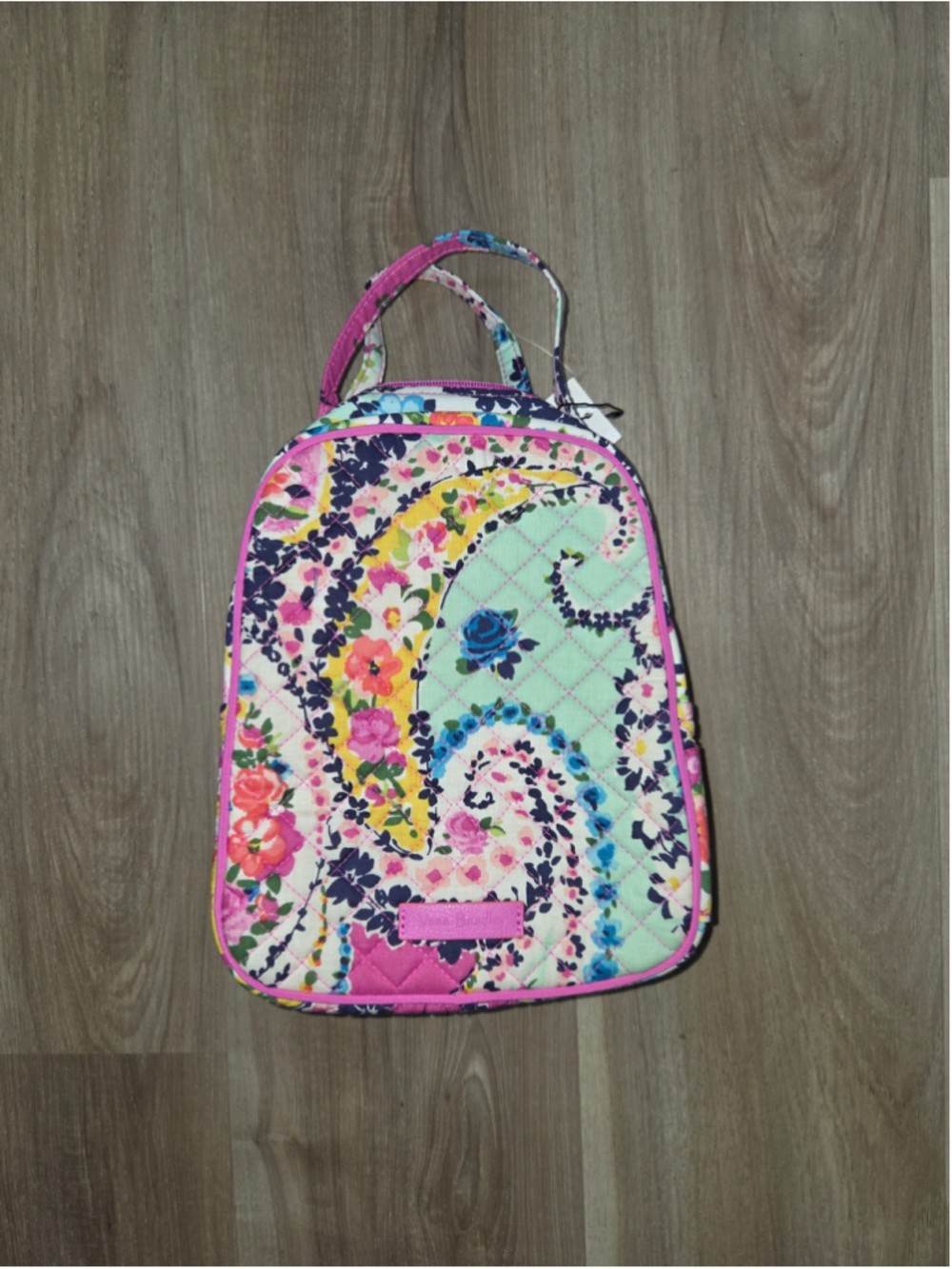 Vera Bradley Iconic Lunch Bunch Bag Wildflower Paisley One Size Multi-color
